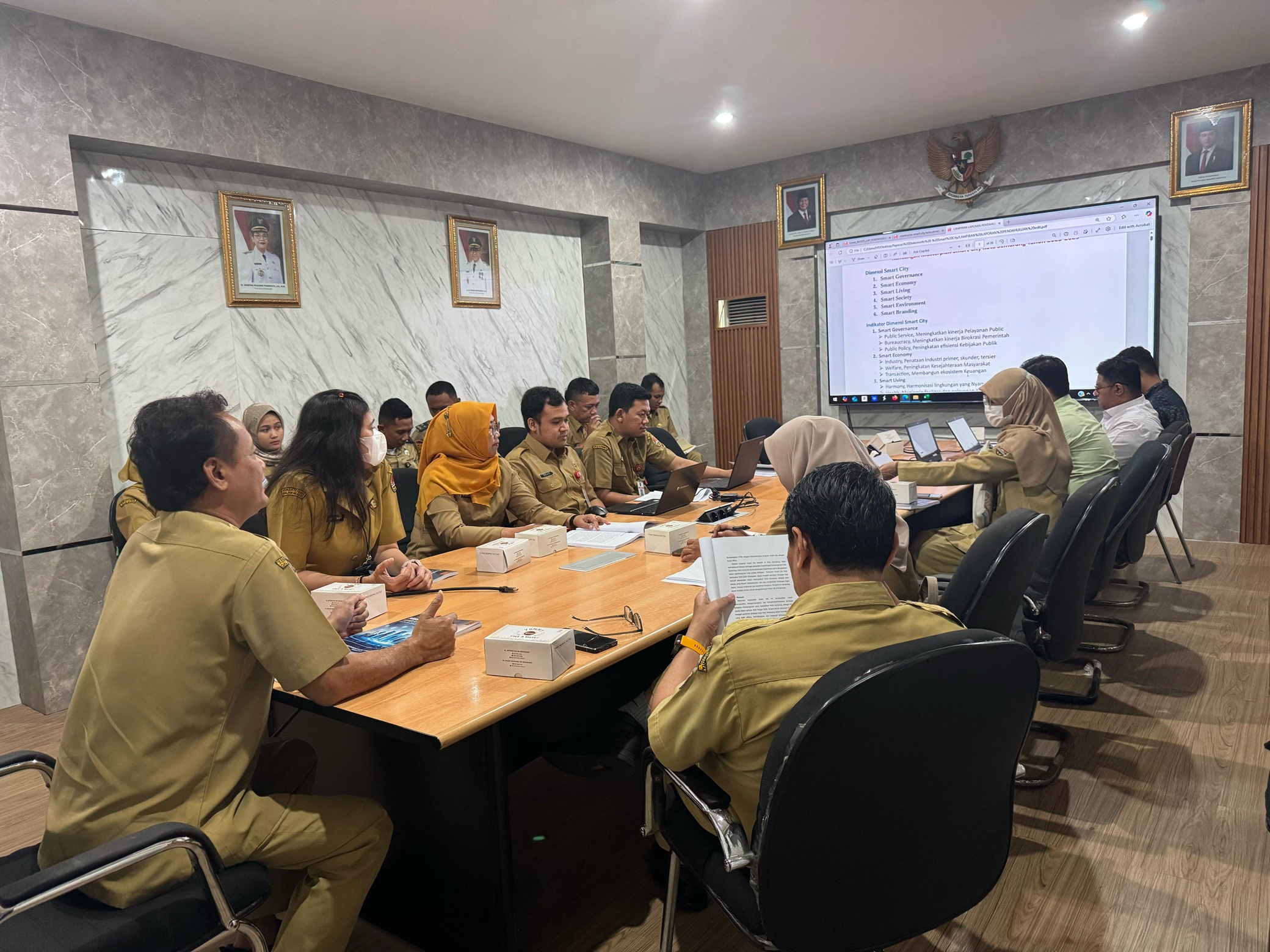 Diskominfo Kota Semarang Gelar Rapat Pendahuluan Penyusunan Masterplan Smart City 2025–2029
